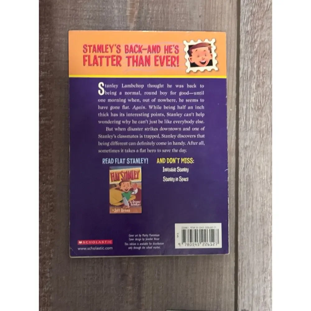 Flat Stanley Book Lot of 3 Scholastic & I Can Read! Kids Chapter Books